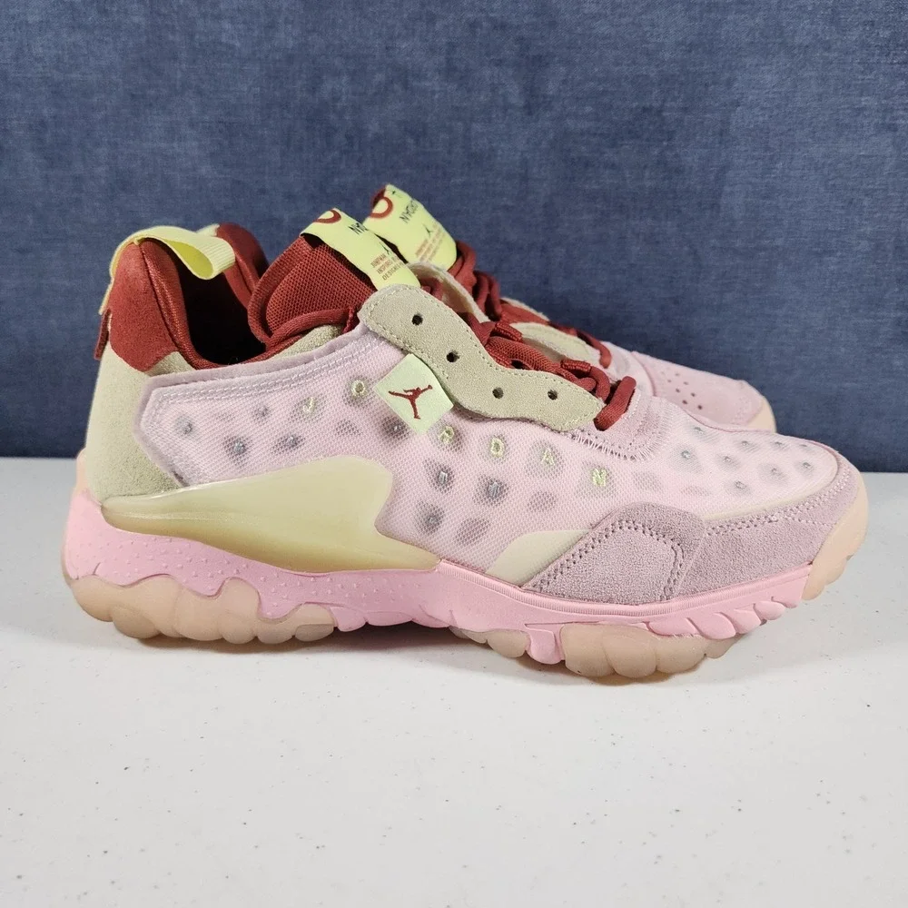 Nike Jordan Delta 2 Womens Regal Pink Redstone-Lime Ice CW0913-600 Size 9.5 EUC - Picture 6 of 9